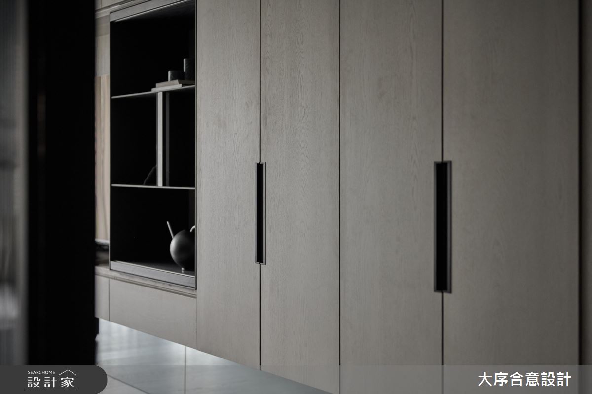 60坪新成屋(5年以下)＿現代風客廳案例圖片＿大序合意設計＿大序合意_光廊墨域之8