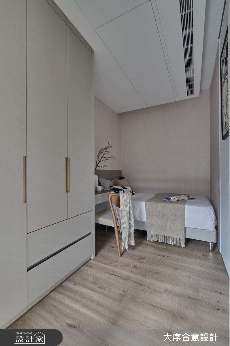 60坪新成屋(5年以下)＿現代風臥室案例圖片＿大序合意設計＿大序合意_光廊墨域之21