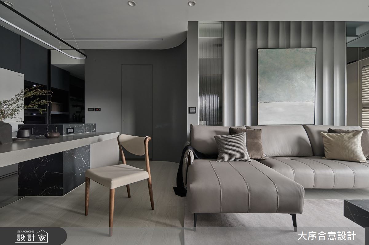 60坪新成屋(5年以下)＿現代風案例圖片＿大序合意設計＿大序合意_光廊墨域之11