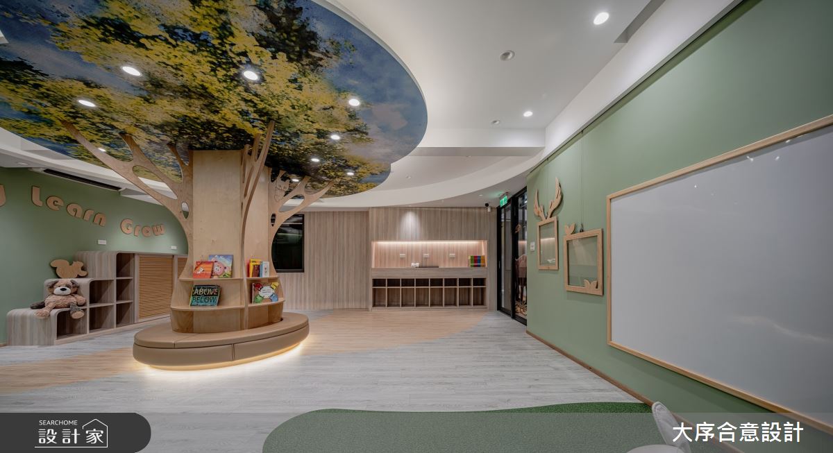 35坪老屋(16~30年)＿童趣風商業空間案例圖片＿大序合意設計＿大序合意_樹人蔓蔓之3