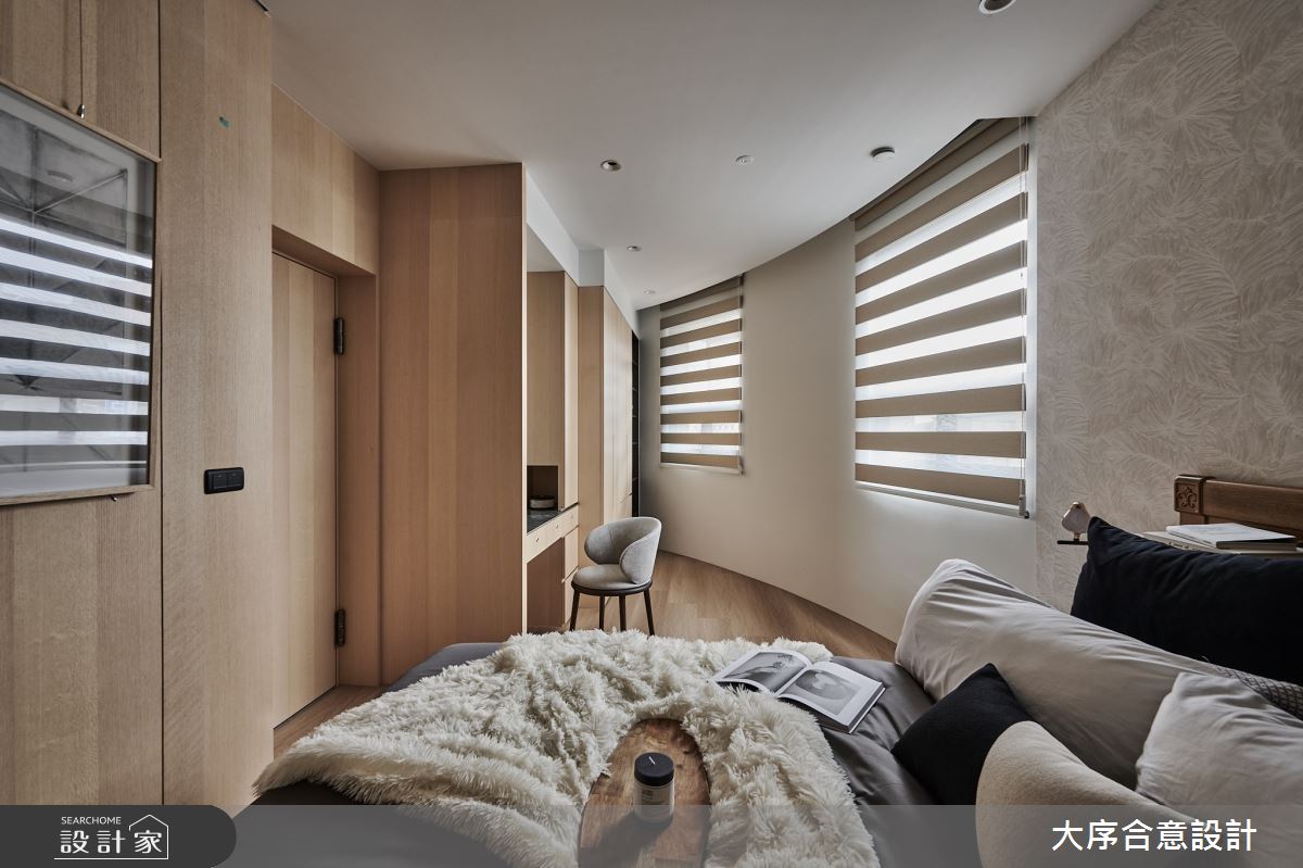 40坪老屋(16~30年)＿摩登風臥室案例圖片＿大序合意設計＿大序合意_隱調之18