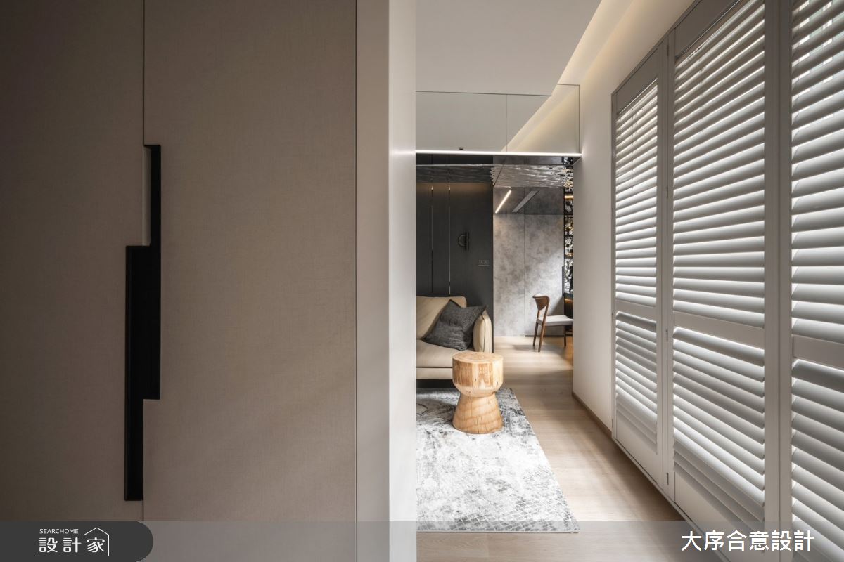 30坪老屋(16~30年)＿後現代摩登風客廳書房工作區案例圖片＿大序合意設計＿大序合意_藝鏡之7