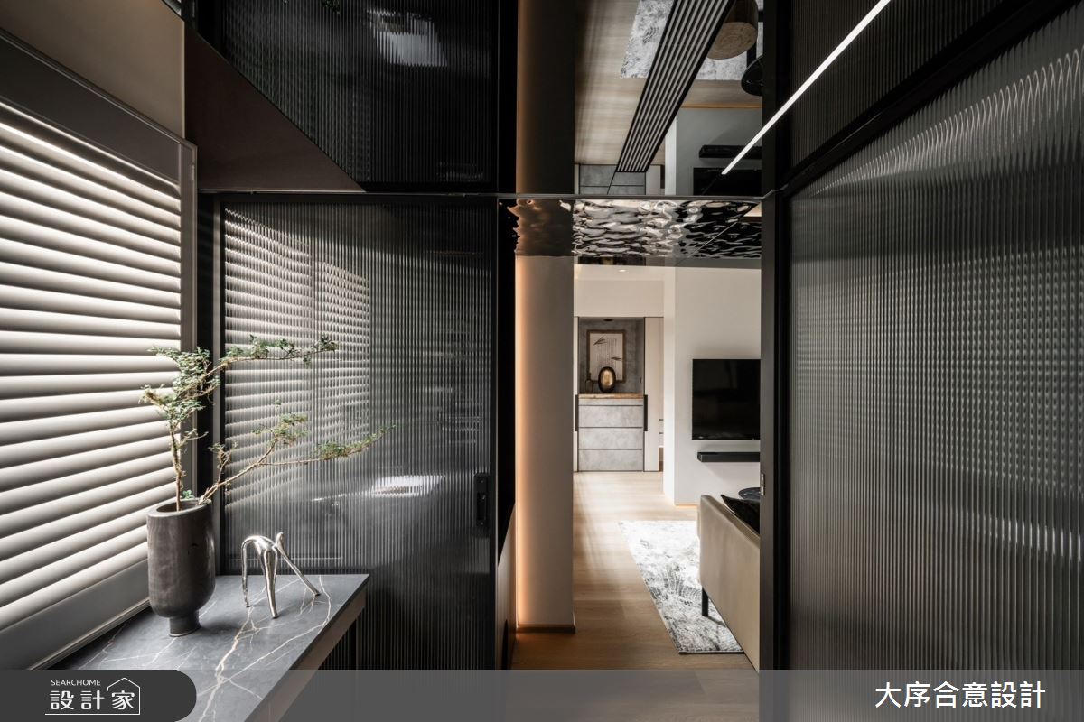 30坪老屋(16~30年)＿後現代摩登風客廳書房案例圖片＿大序合意設計＿大序合意_藝鏡之9