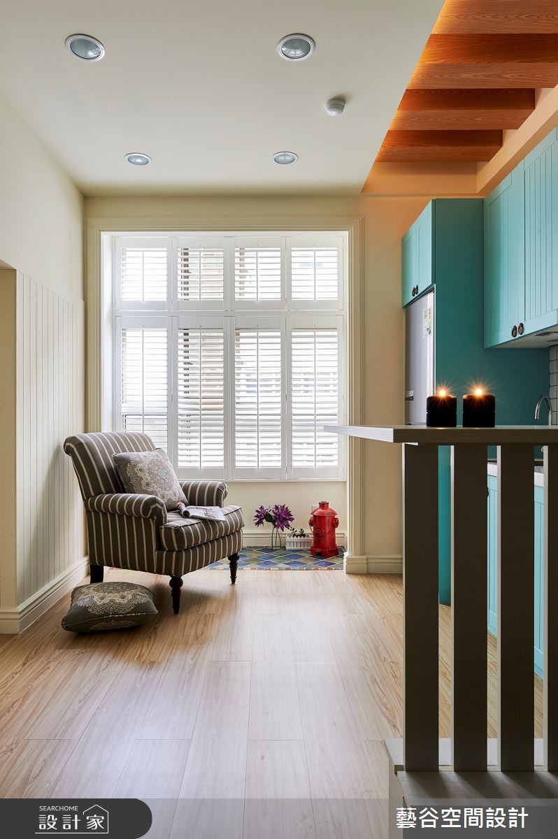 12坪中古屋(5~15年)＿鄉村風吧檯案例圖片＿藝谷空間設計＿藝谷_01之6