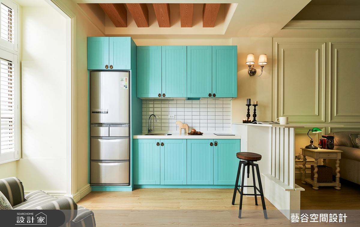 12坪中古屋(5~15年)＿鄉村風吧檯案例圖片＿藝谷空間設計＿藝谷_01之8