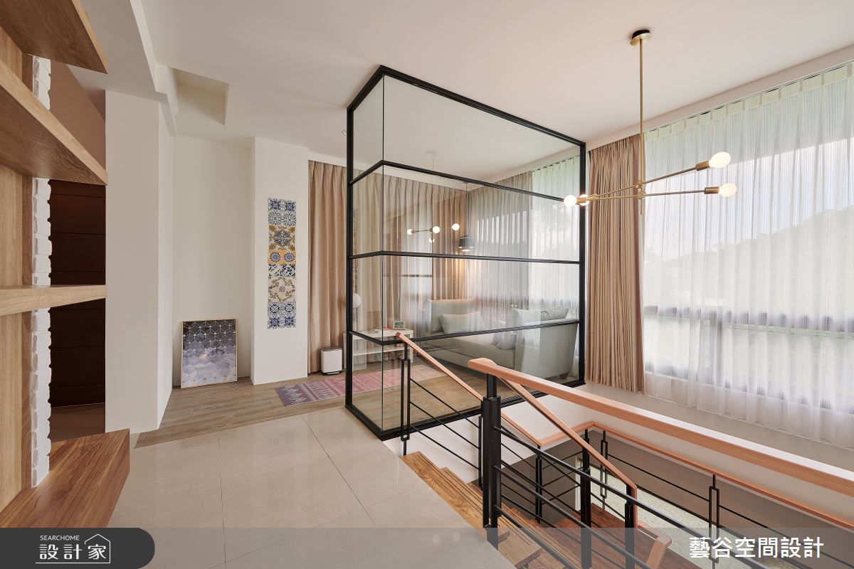 100坪老屋(16~30年)＿現代風書房樓梯案例圖片＿藝谷空間設計＿藝谷_02之9