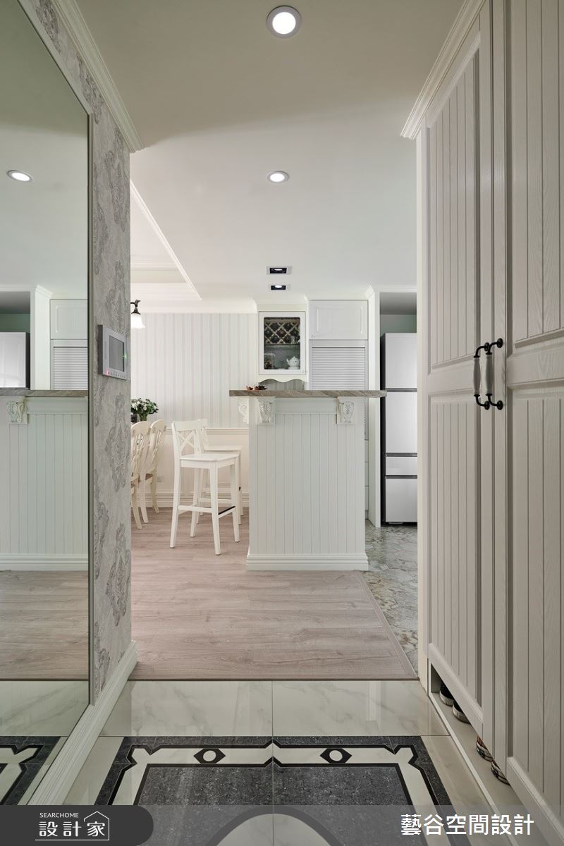 25坪新成屋(5年以下)＿鄉村風玄關案例圖片＿藝谷空間設計＿藝谷_04之1