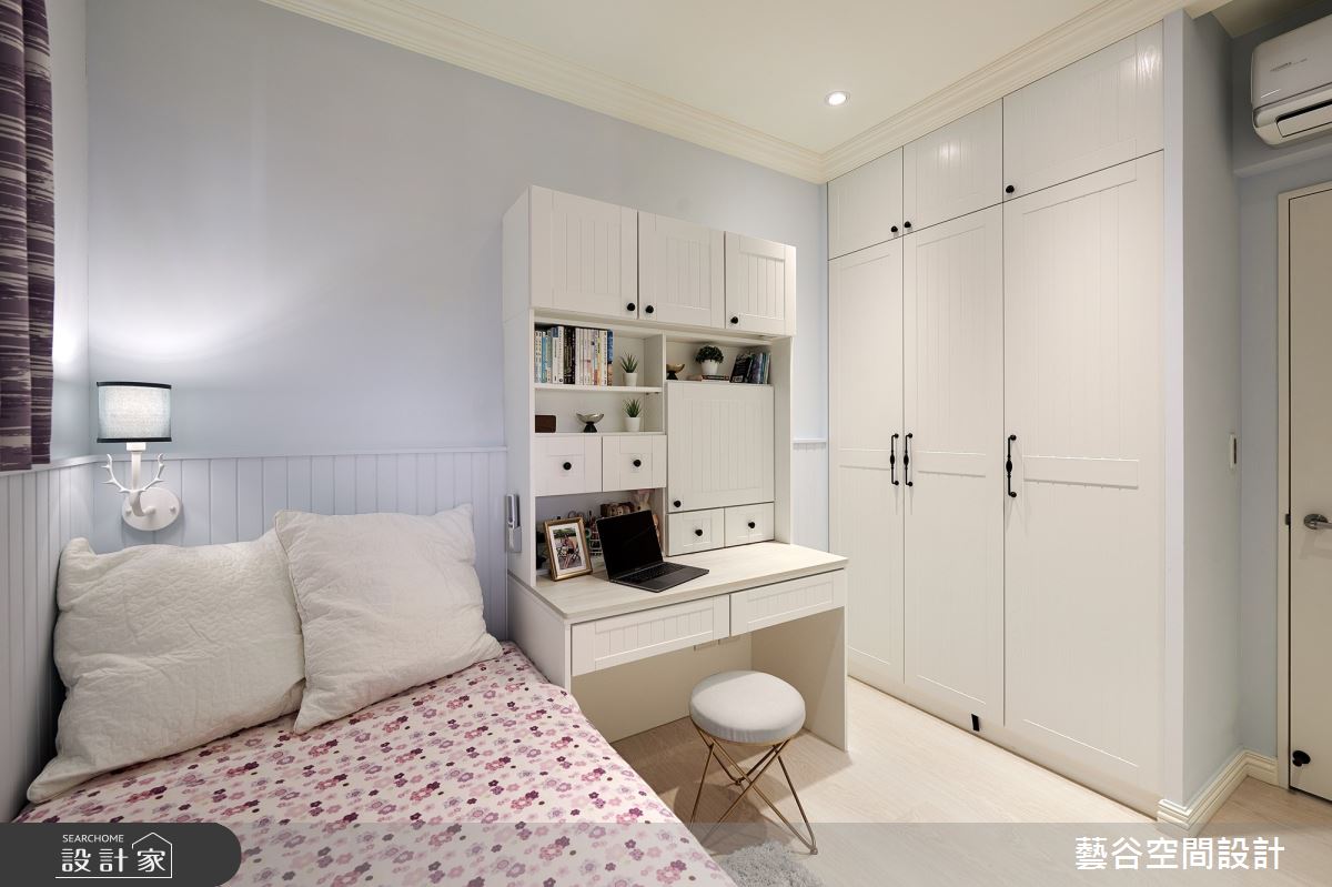 25坪新成屋(5年以下)＿鄉村風臥室案例圖片＿藝谷空間設計＿藝谷_04之17
