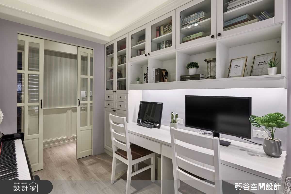 25坪新成屋(5年以下)＿鄉村風書房案例圖片＿藝谷空間設計＿藝谷_04之16