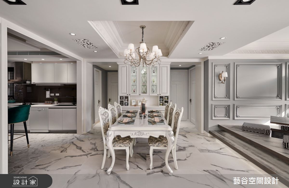 48坪新成屋(5年以下)＿新古典餐廳案例圖片＿藝谷空間設計＿藝谷_05之17