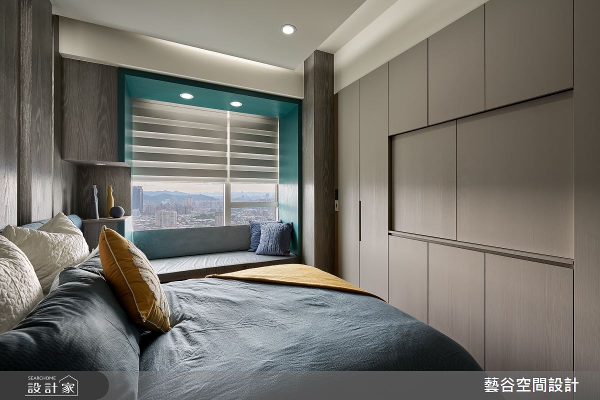 20坪新成屋(5年以下)＿現代風臥室臥榻案例圖片＿藝谷空間設計＿藝谷_06之11