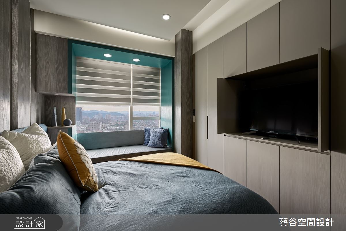 20坪新成屋(5年以下)＿現代風臥室臥榻案例圖片＿藝谷空間設計＿藝谷_06之12