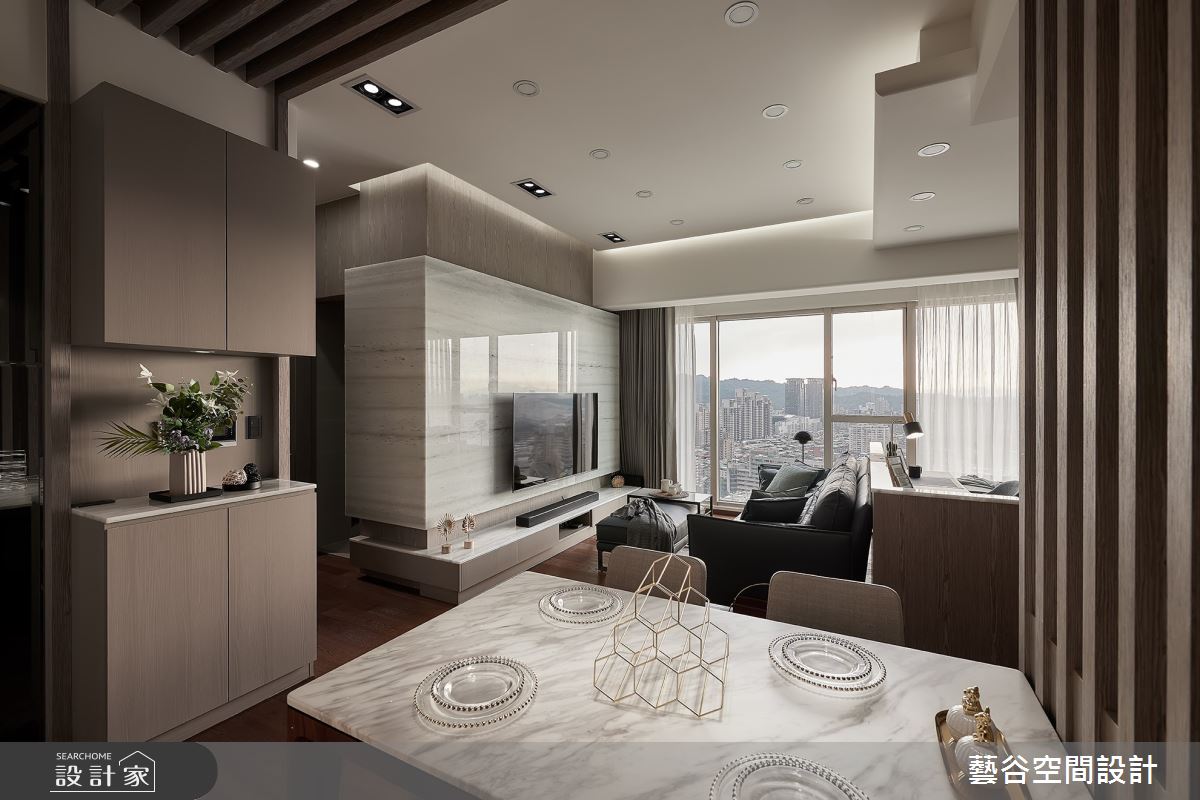 20坪新成屋(5年以下)＿現代風客廳餐廳案例圖片＿藝谷空間設計＿藝谷_06之3
