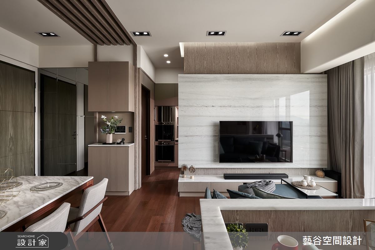 20坪新成屋(5年以下)＿現代風客廳餐廳案例圖片＿藝谷空間設計＿藝谷_06之4