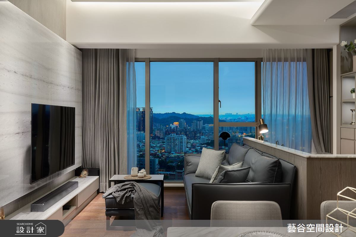 20坪新成屋(5年以下)＿現代風客廳案例圖片＿藝谷空間設計＿藝谷_06之5