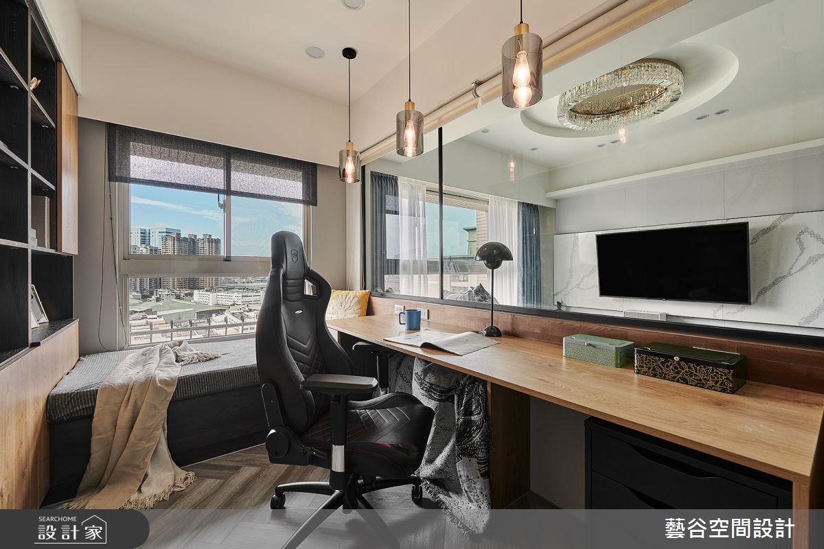 25坪中古屋(5~15年)＿混搭風書房案例圖片＿藝谷空間設計＿藝谷_08之10