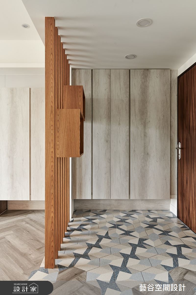 25坪中古屋(5~15年)＿混搭風玄關案例圖片＿藝谷空間設計＿藝谷_08之1