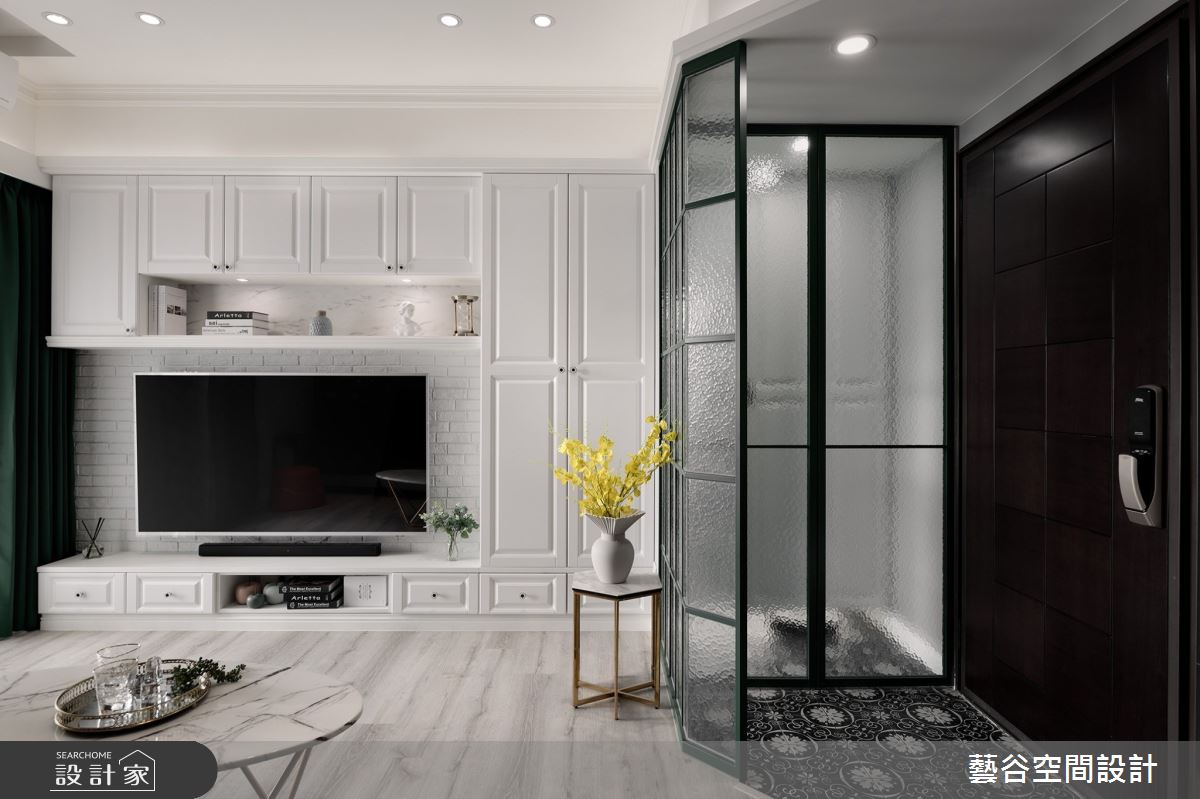 28坪中古屋(5~15年)＿新古典玄關客廳案例圖片＿藝谷空間設計＿藝谷_09之3