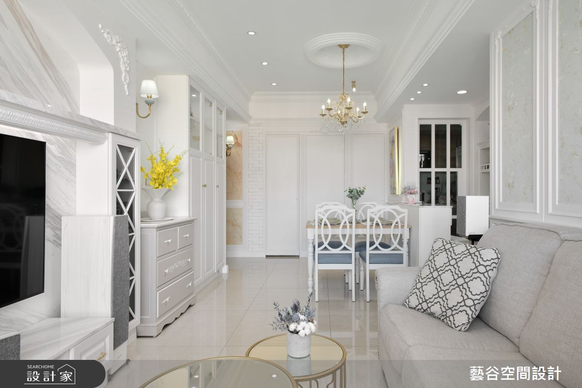 26坪新成屋(5年以下)＿美式風客廳案例圖片＿藝谷空間設計＿藝谷_10之9