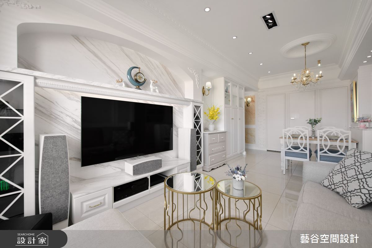 26坪新成屋(5年以下)＿美式風客廳案例圖片＿藝谷空間設計＿藝谷_10之8