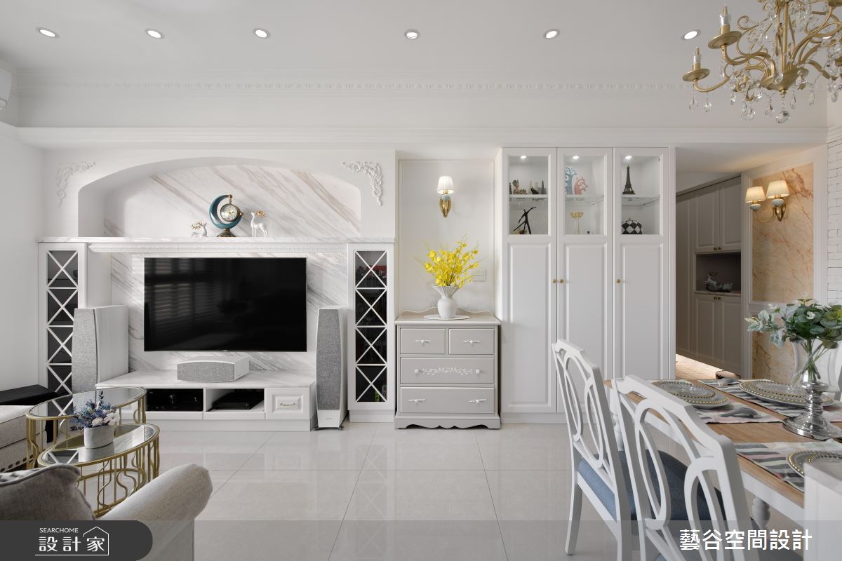 26坪新成屋(5年以下)＿美式風客廳案例圖片＿藝谷空間設計＿藝谷_10之7