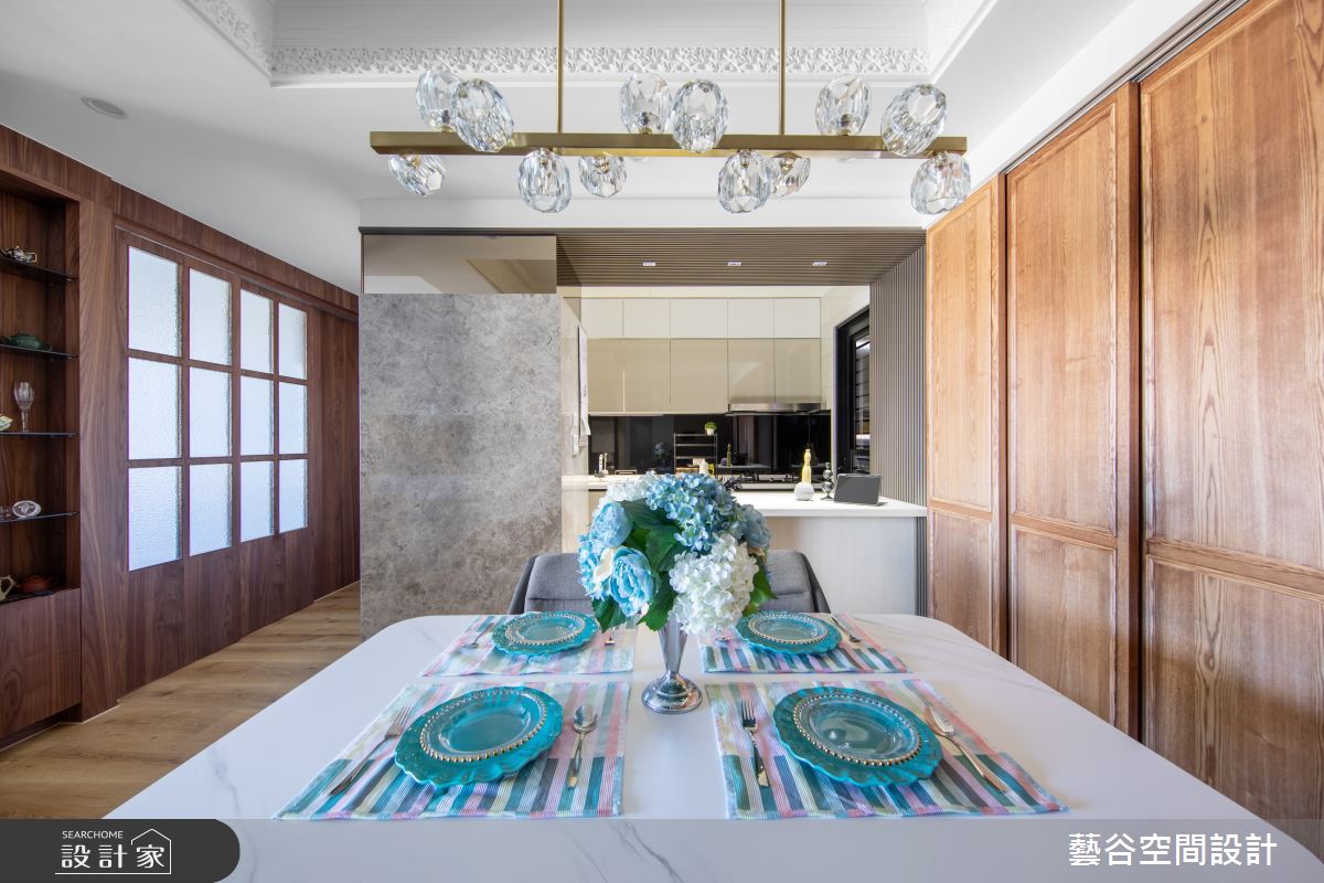 38坪新成屋(5年以下)＿現代美式風餐廳廚房案例圖片＿藝谷空間設計＿藝谷_14之6