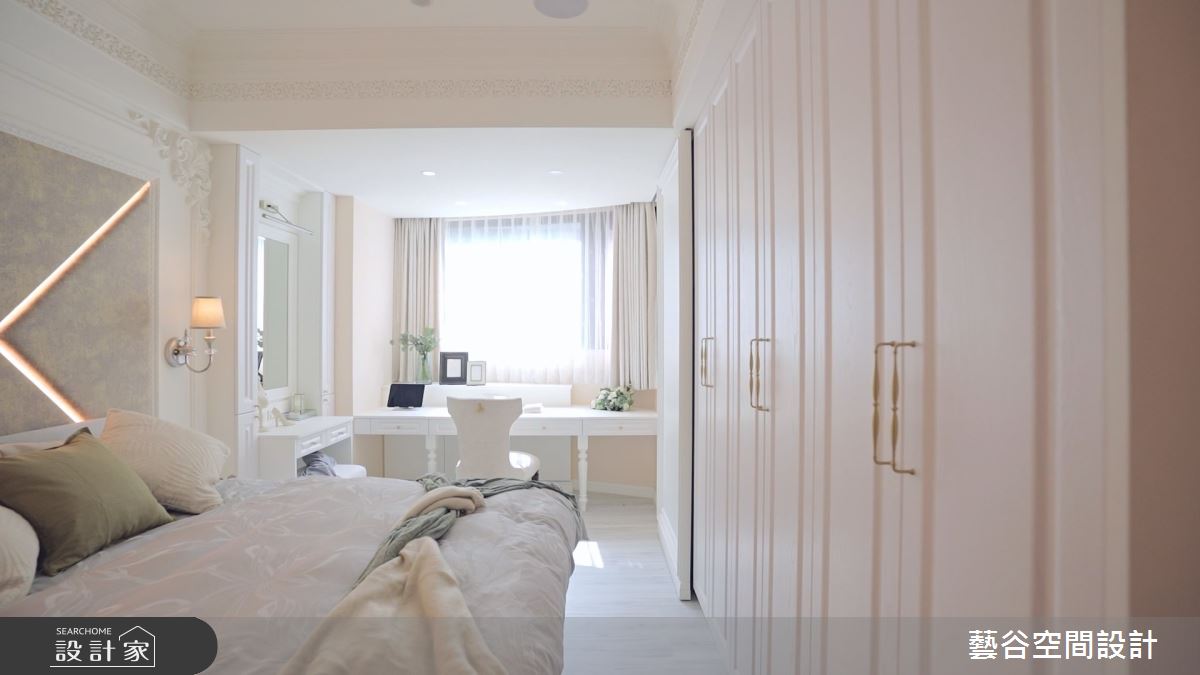 42坪老屋(16~30年)＿法式新古典臥室案例圖片＿藝谷空間設計＿藝谷_15之9