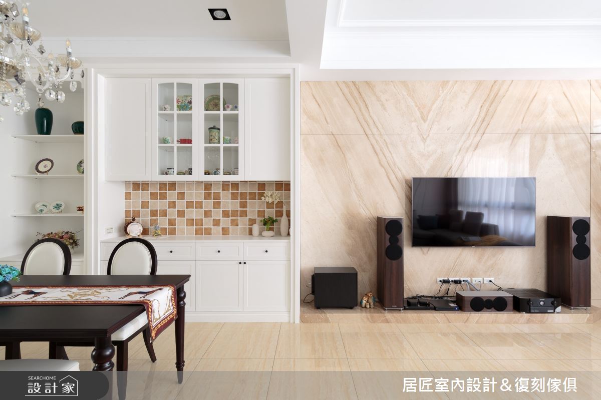 52坪新成屋(5年以下)＿美式風客廳餐廳案例圖片＿居匠室內設計＆復刻傢俱＿居匠_01之5111