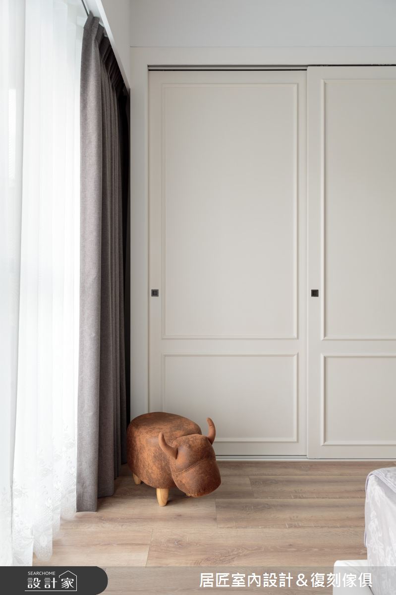52坪新成屋(5年以下)＿美式風臥室案例圖片＿居匠室內設計＆復刻傢俱＿居匠_01之7