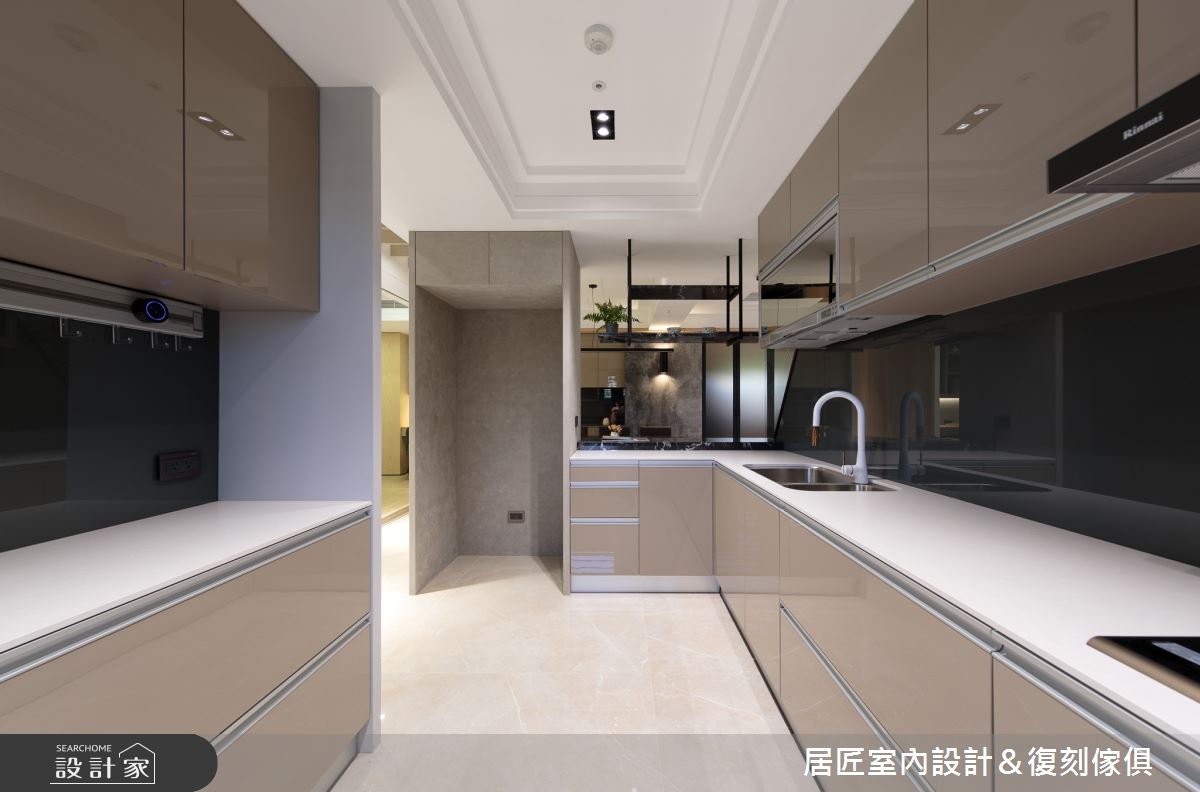 77坪新成屋(5年以下)＿現代風廚房案例圖片＿居匠室內設計＆復刻傢俱＿居匠_02之7