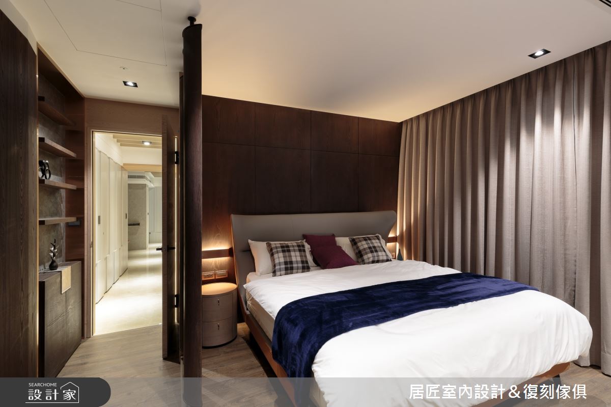 77坪新成屋(5年以下)＿現代風臥室案例圖片＿居匠室內設計＆復刻傢俱＿居匠_02之10