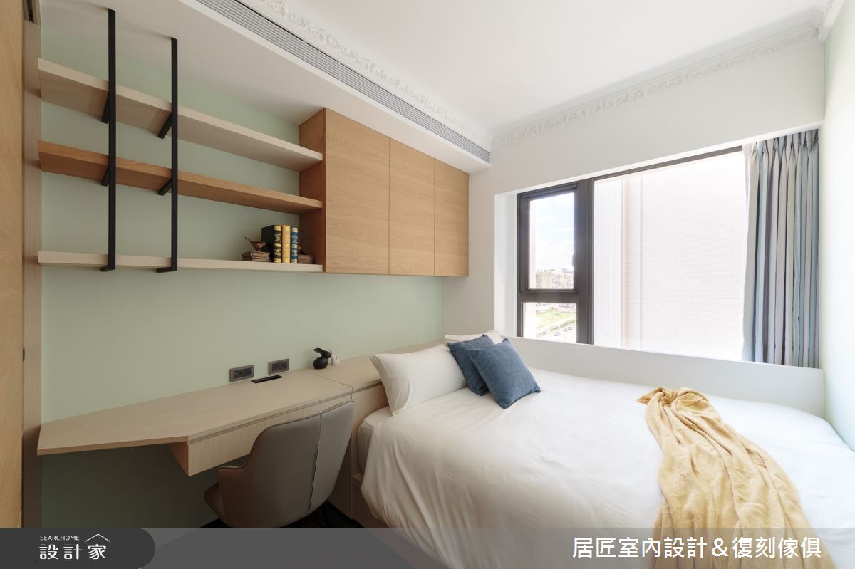 77坪新成屋(5年以下)＿現代風臥室案例圖片＿居匠室內設計＆復刻傢俱＿居匠_02之12