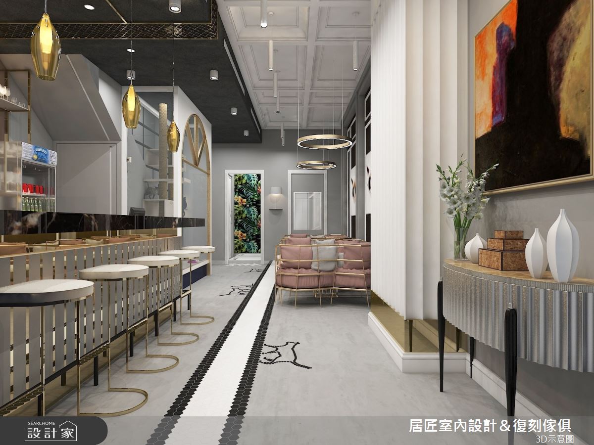 45坪中古屋(5~15年)＿混搭風商業空間案例圖片＿居匠室內設計＆復刻傢俱＿居匠_05之4