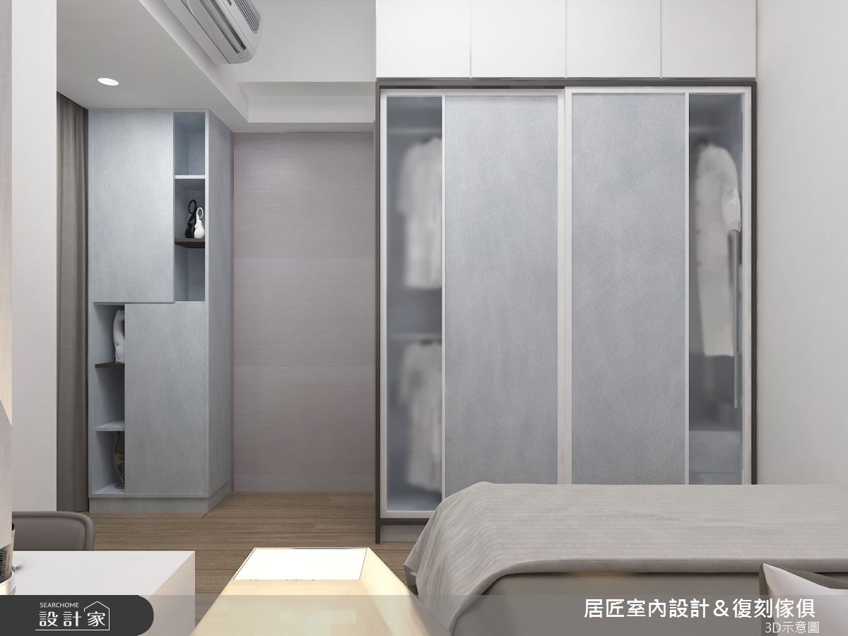 15坪新成屋(5年以下)＿現代風臥室案例圖片＿居匠室內設計＆復刻傢俱＿居匠_08之7