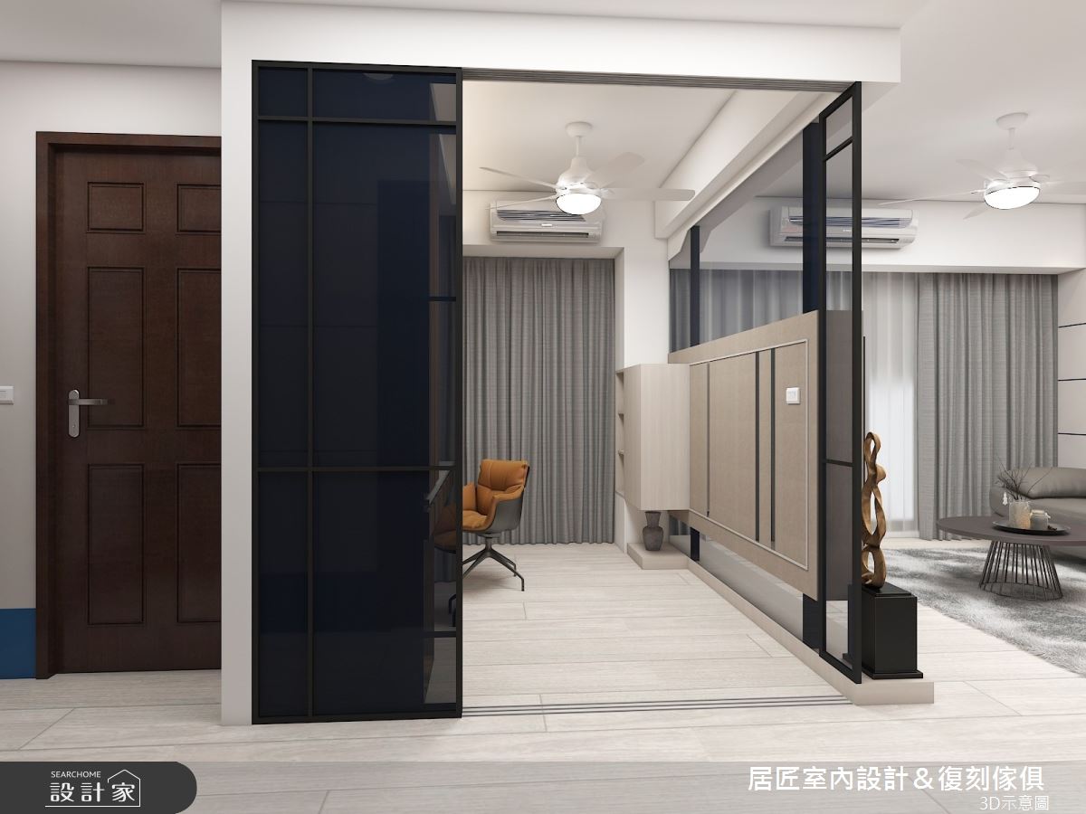 30坪中古屋(5~15年)＿現代風書房案例圖片＿居匠室內設計＆復刻傢俱＿居匠_11之7