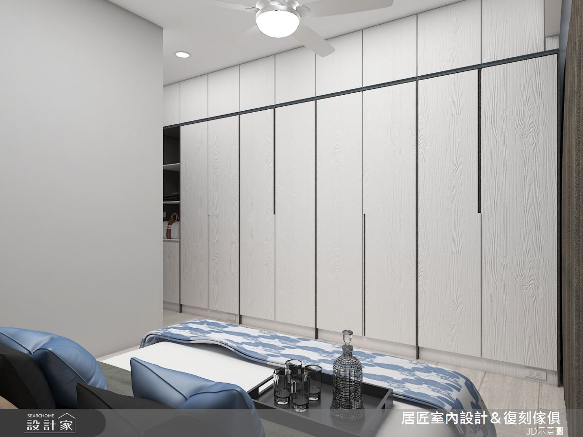 30坪中古屋(5~15年)＿現代風臥室案例圖片＿居匠室內設計＆復刻傢俱＿居匠_11之10