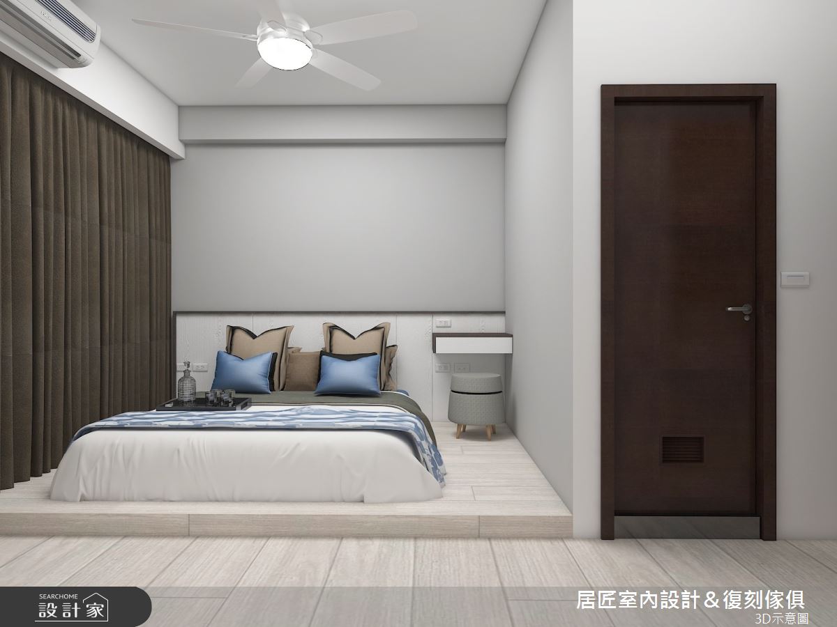 30坪中古屋(5~15年)＿現代風臥室案例圖片＿居匠室內設計＆復刻傢俱＿居匠_11之11