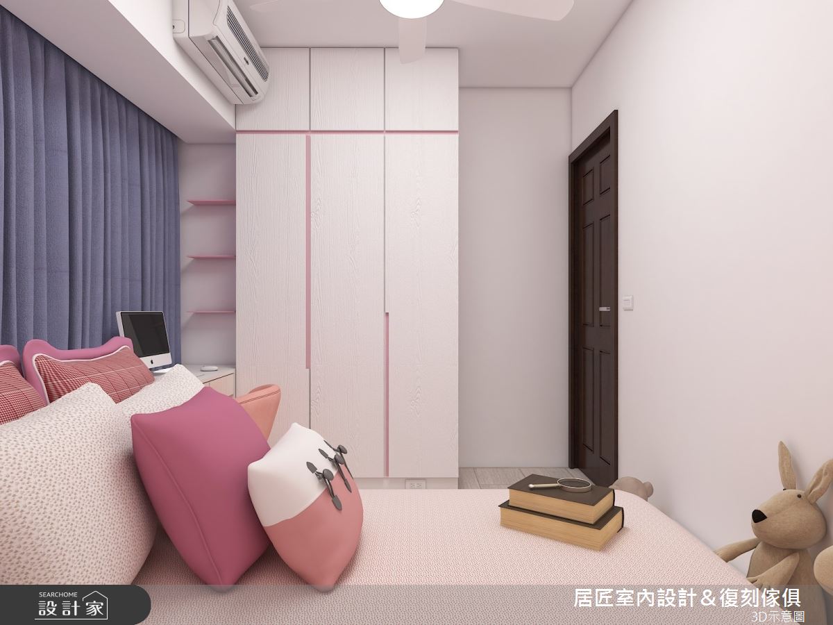 30坪中古屋(5~15年)＿現代風臥室案例圖片＿居匠室內設計＆復刻傢俱＿居匠_11之12