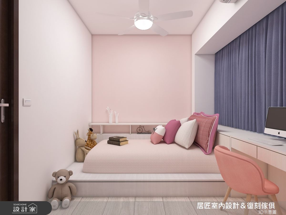 30坪中古屋(5~15年)＿現代風臥室案例圖片＿居匠室內設計＆復刻傢俱＿居匠_11之13