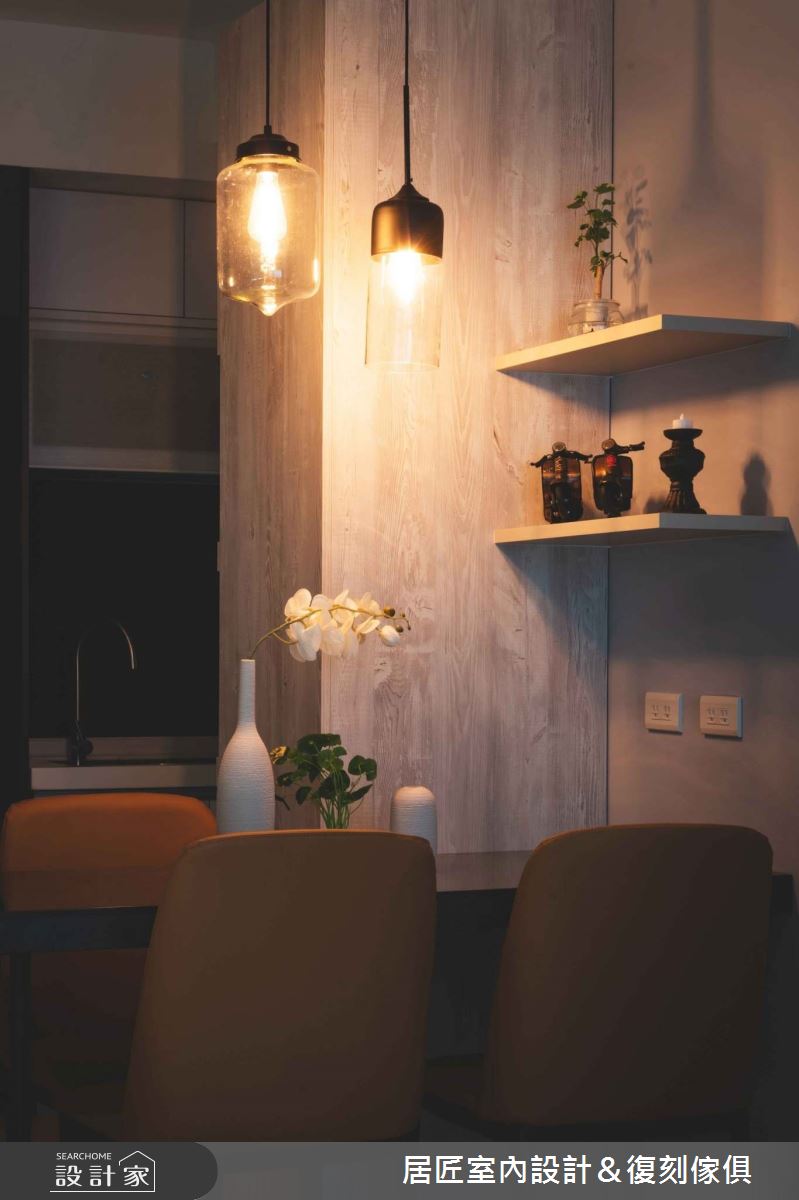 18坪新成屋(5年以下)＿混搭風餐廳案例圖片＿居匠室內設計＆復刻傢俱＿居匠_14之6