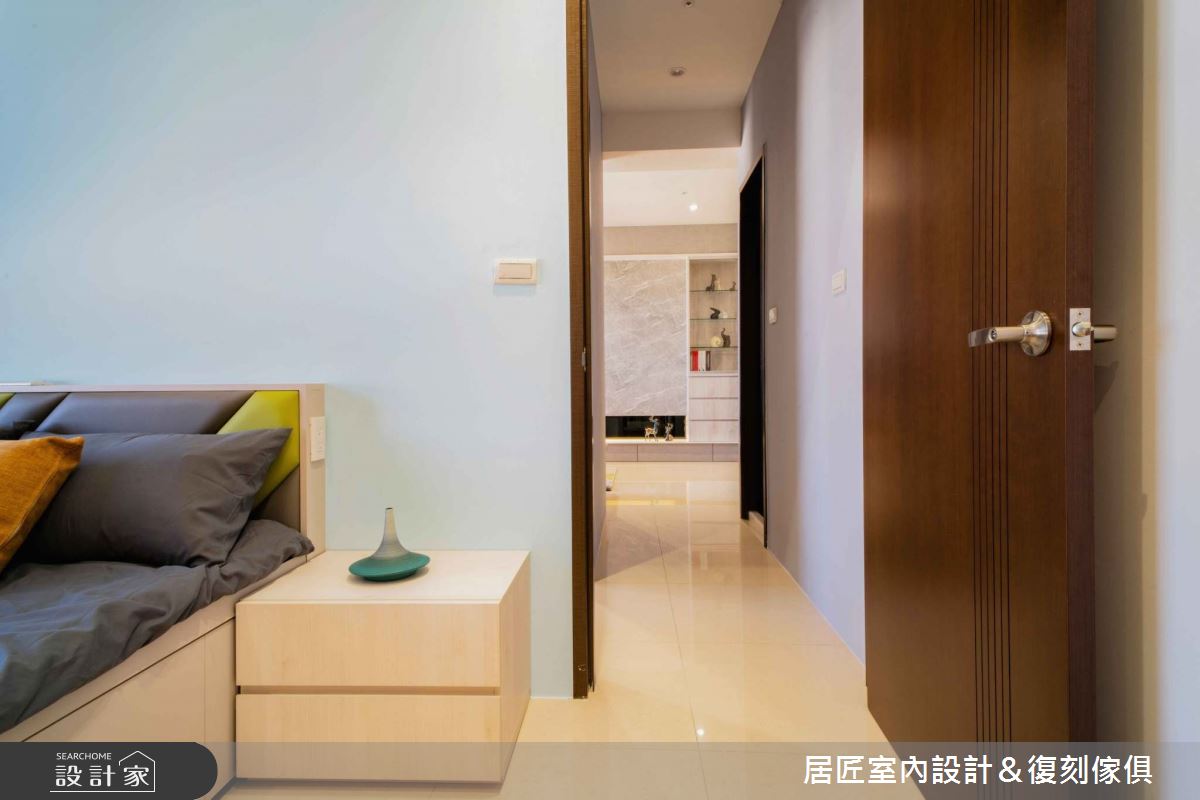 18坪新成屋(5年以下)＿混搭風臥室案例圖片＿居匠室內設計＆復刻傢俱＿居匠_14之7