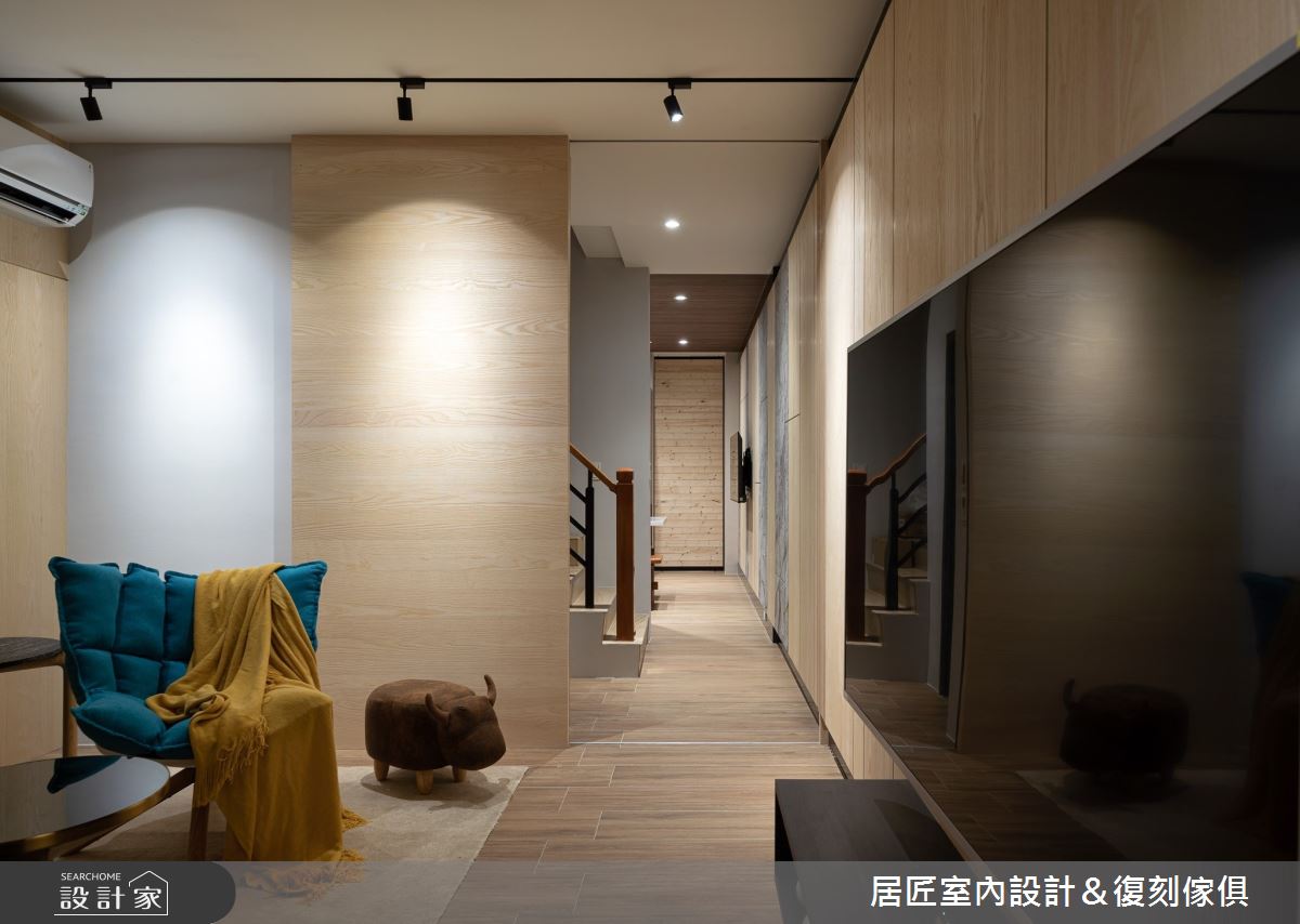 45坪老屋(16~30年)＿混搭風客廳案例圖片＿居匠室內設計＆復刻傢俱＿居匠_15之4