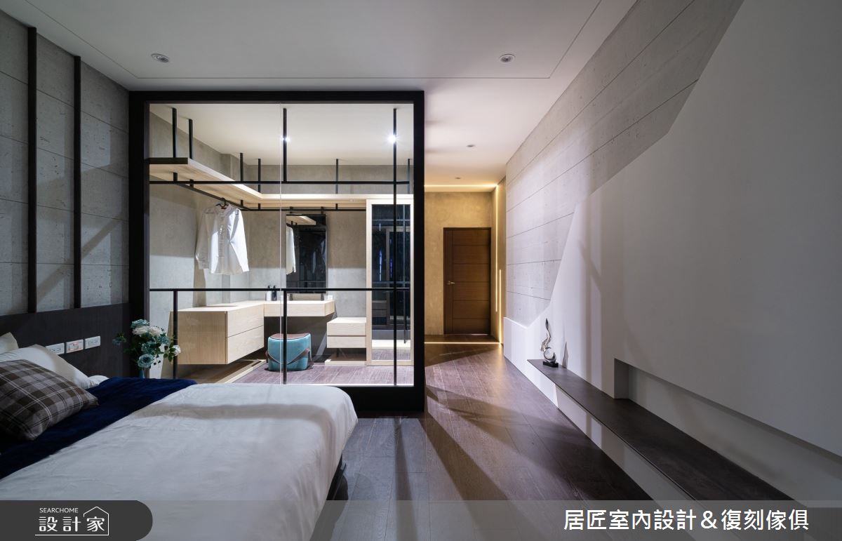 45坪老屋(16~30年)＿混搭風臥室案例圖片＿居匠室內設計＆復刻傢俱＿居匠_15之16
