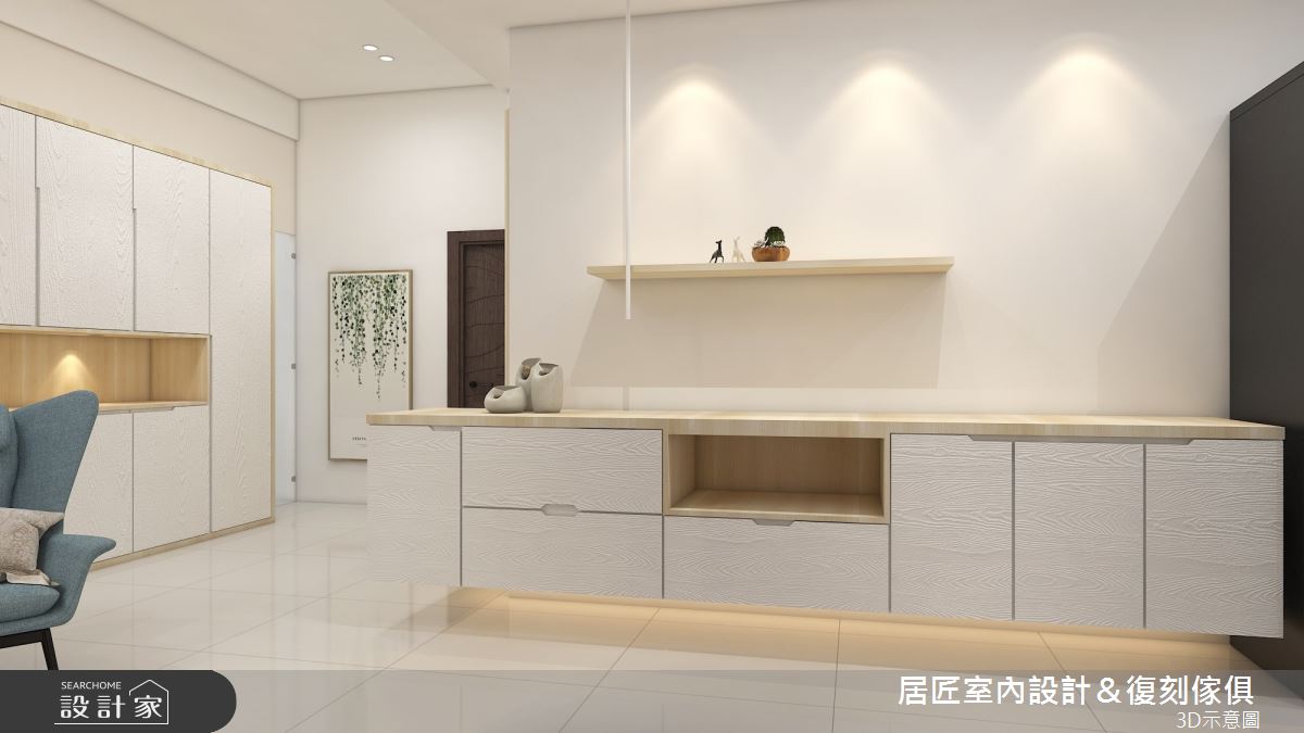 19坪新成屋(5年以下)＿混搭風案例圖片＿居匠室內設計＆復刻傢俱＿居匠_20之2