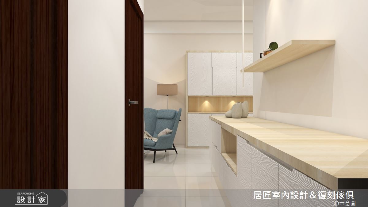 19坪新成屋(5年以下)＿混搭風案例圖片＿居匠室內設計＆復刻傢俱＿居匠_20之3
