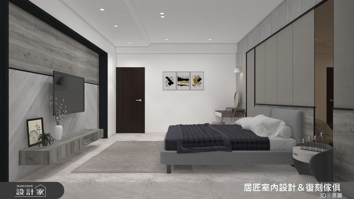 115坪新成屋(5年以下)＿現代風臥室案例圖片＿居匠室內設計＆復刻傢俱＿居匠_27之12