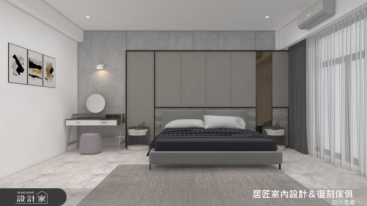 115坪新成屋(5年以下)＿現代風臥室案例圖片＿居匠室內設計＆復刻傢俱＿居匠_27之13