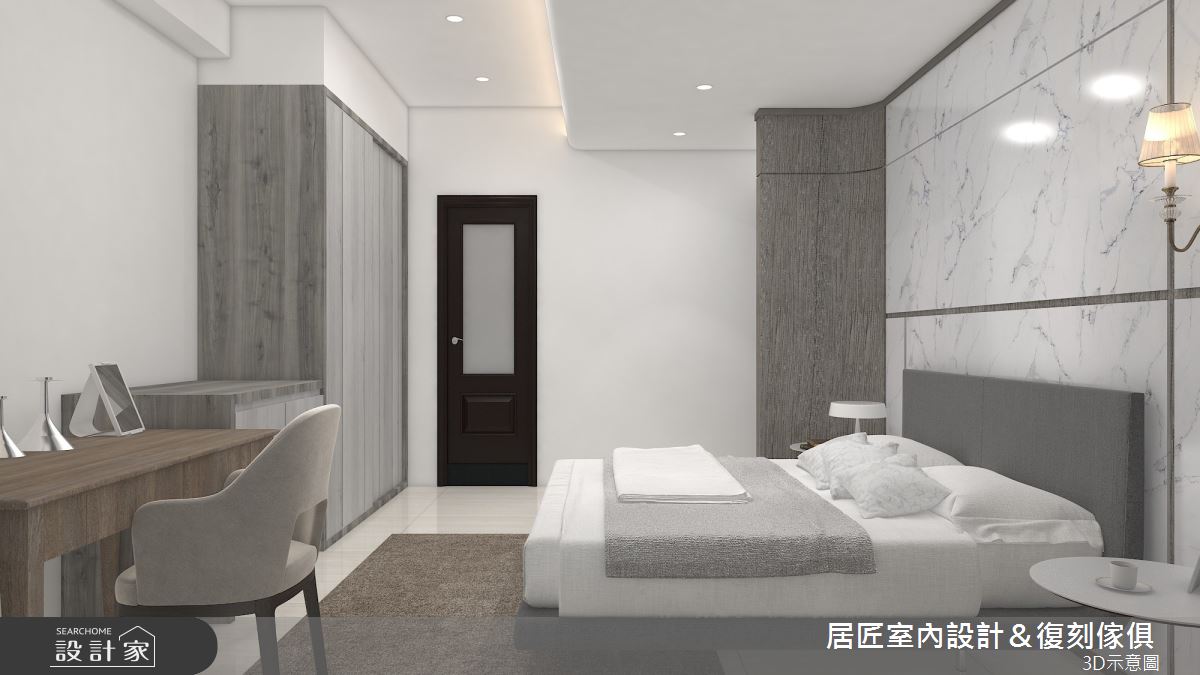 115坪新成屋(5年以下)＿現代風臥室案例圖片＿居匠室內設計＆復刻傢俱＿居匠_27之18