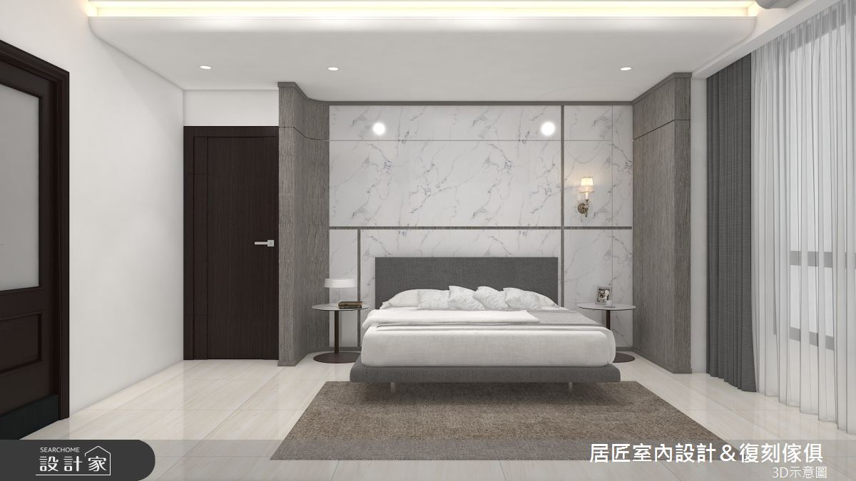 115坪新成屋(5年以下)＿現代風臥室案例圖片＿居匠室內設計＆復刻傢俱＿居匠_27之17