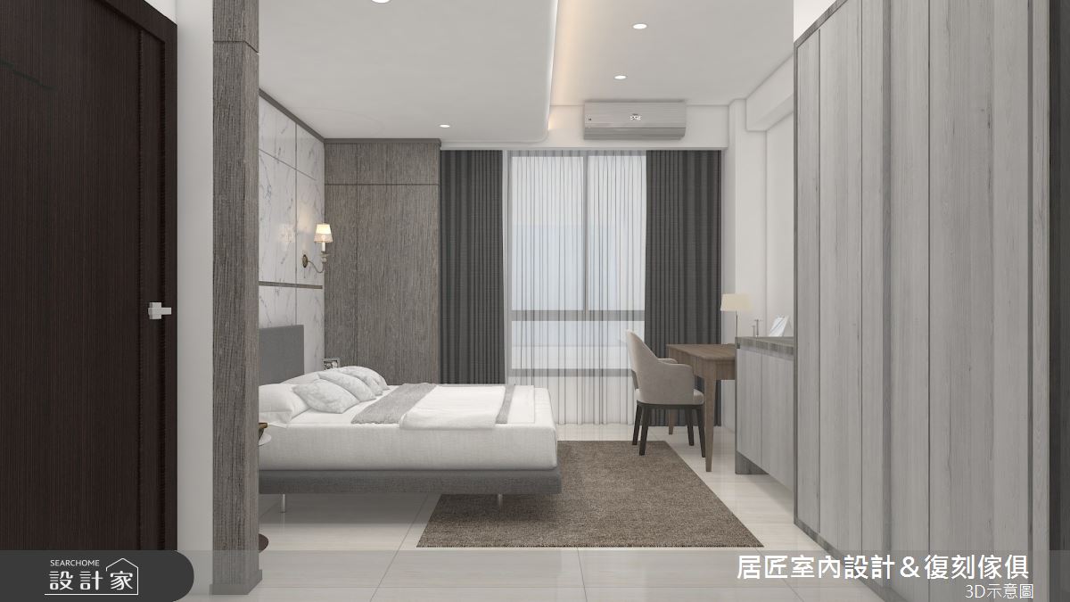 115坪新成屋(5年以下)＿現代風臥室案例圖片＿居匠室內設計＆復刻傢俱＿居匠_27之16